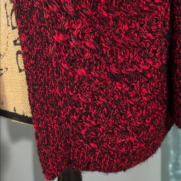 Ruby Rd Marled One Button-Front Cardigan - Picture 3 of 11